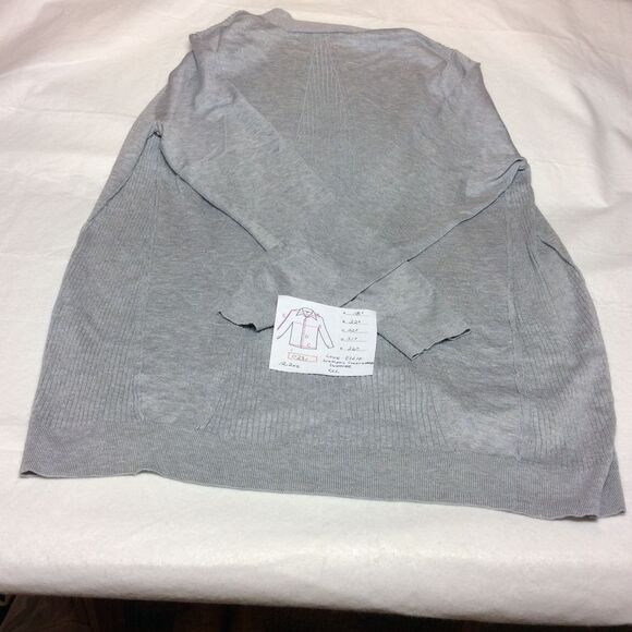 Love Ellie Lightweight Cardigan Casual Long Sleeve XXL Gray‎ Cozy Comfort - Picture 2 of 4